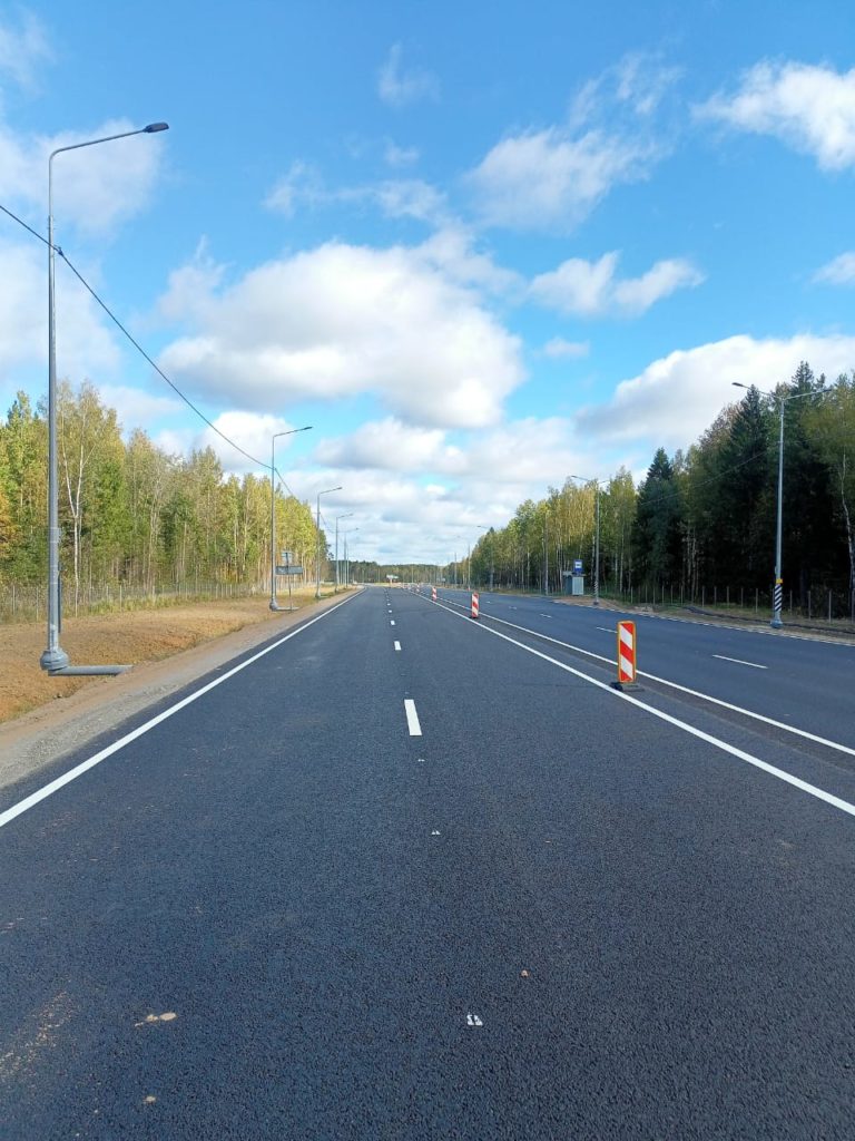 Нанесение горизонтальной линейной разметки термопластиком 3