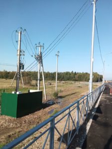 Электроснабжение наружного освещения